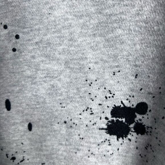 Forever 21 Paint splatter print crew neck sweatshirt Size Medium - Picture 7 of 12